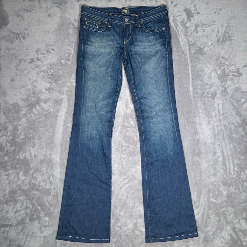 Kasil Dakota Bootcut Jeans Women’s 29 Dark Wash Made in USA Y2K